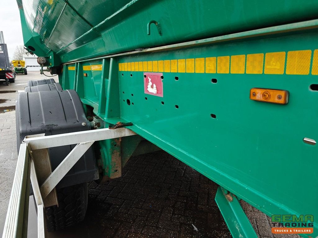 MOL KS85.27TRI.39ST 3-axle SAF - Tipper 30m³ - ALU/Steel - OKUSLIDE / Teflon Liner - Disc brakes - 04/2026 MOT