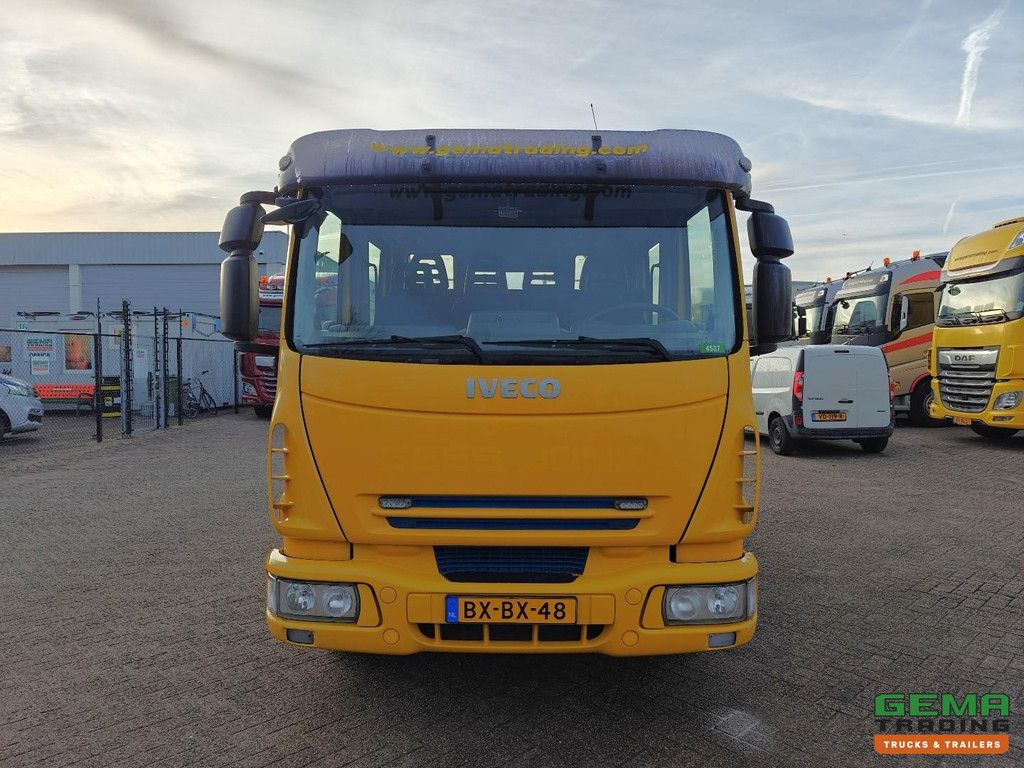 Iveco ML100E22D/P 4x2 Euro 5 Doppelkabine, 7 Personen – Falkom Abschleppwagen 2000 + Seilwinde 3600kg – Fernbedienung – TÜV bis 08/2026
