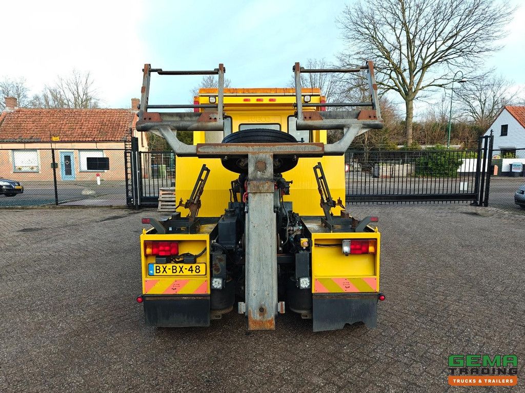 Iveco ML100E22D/P 4x2 Euro 5 Doppelkabine, 7 Personen – Falkom Abschleppwagen 2000 + Seilwinde 3600kg – Fernbedienung – TÜV bis 08/2026