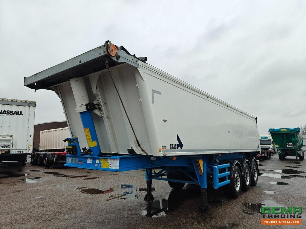 Stas S300CX 3-axle SAF - Tipper 30m³ - ALU/ALU - Teflon floor plate - Disc brakes - Alcoa