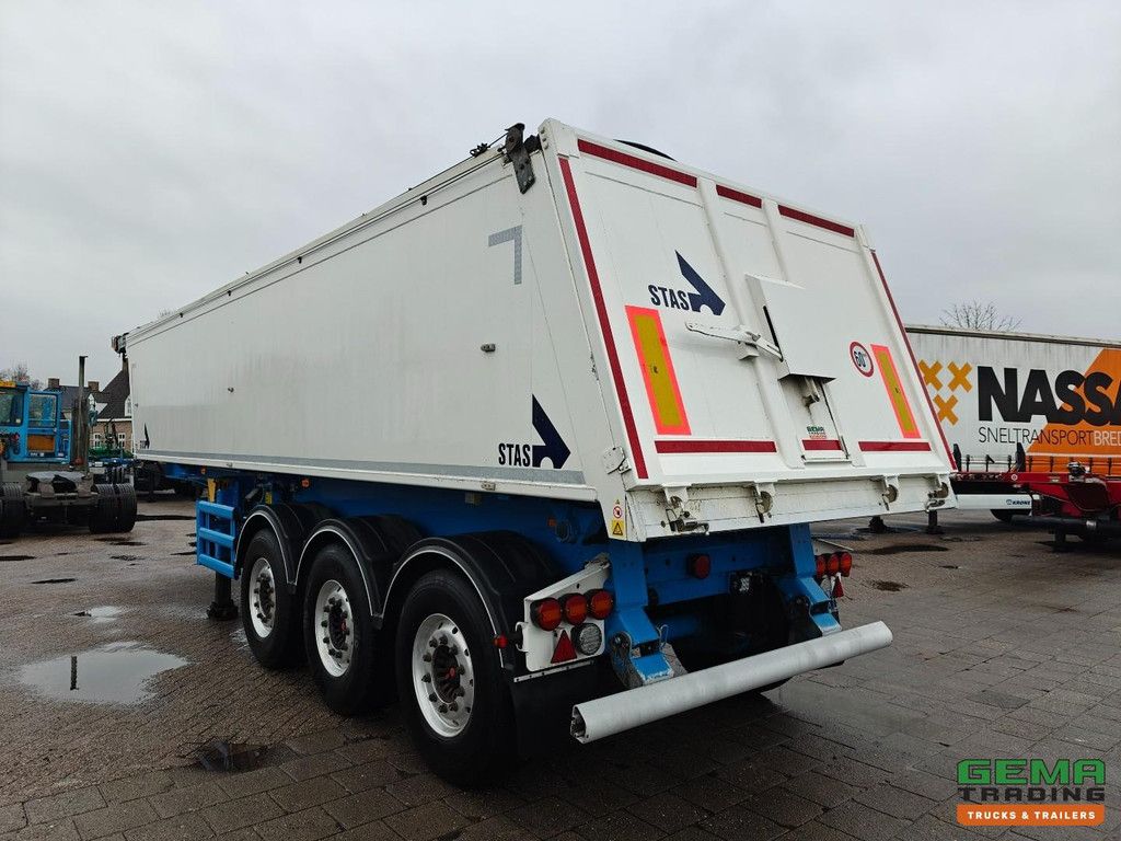 Stas S300CX 3-axle SAF - Tipper 30m³ - ALU/ALU - Teflon floor plate - Disc brakes - Alcoa