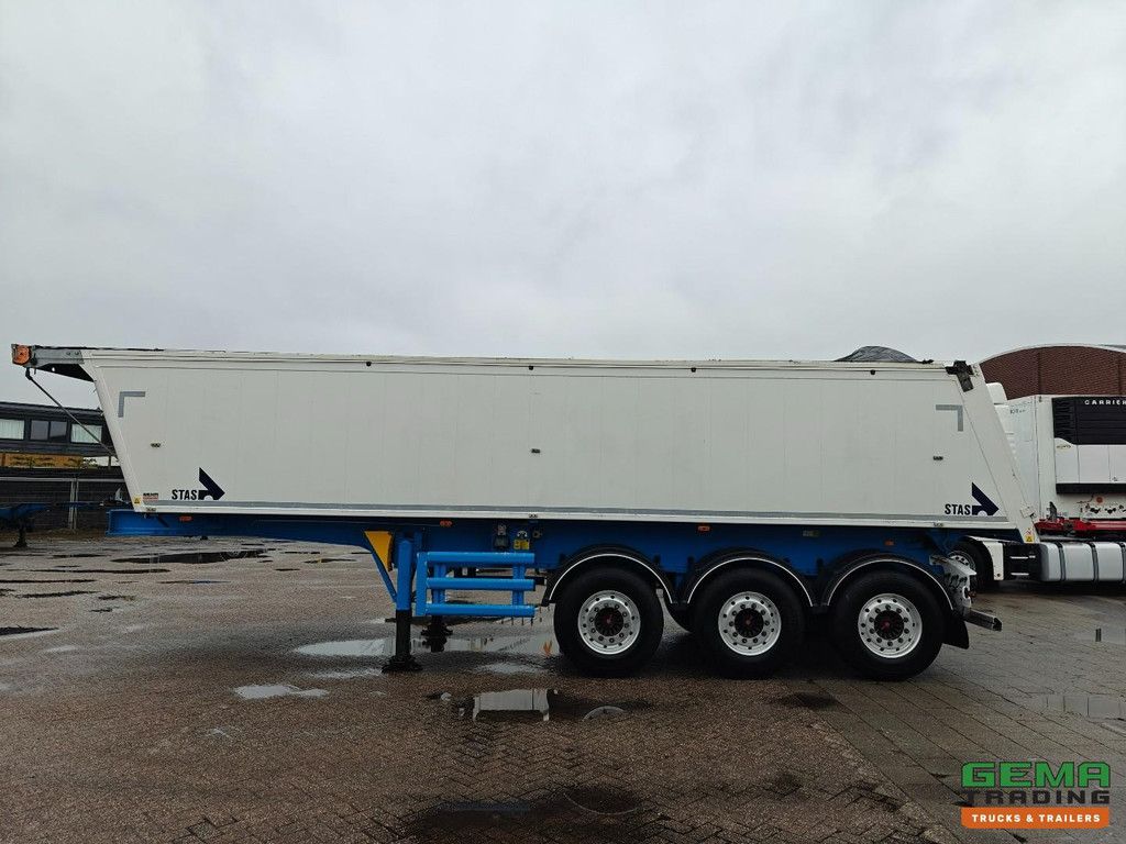 Stas S300CX 3-axle SAF - Tipper 30m³ - ALU/ALU - Teflon floor plate - Disc brakes - Alcoa