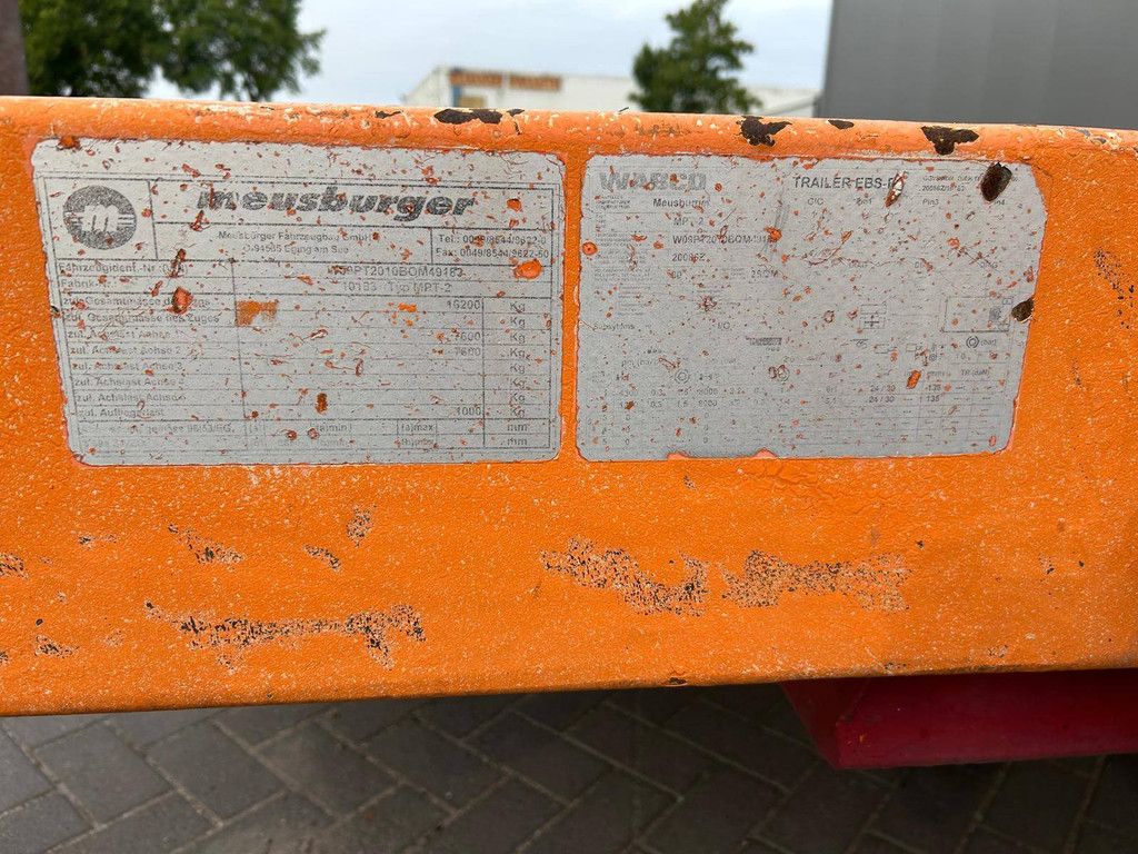 Meusburger MP 2 Pritschenanhänger