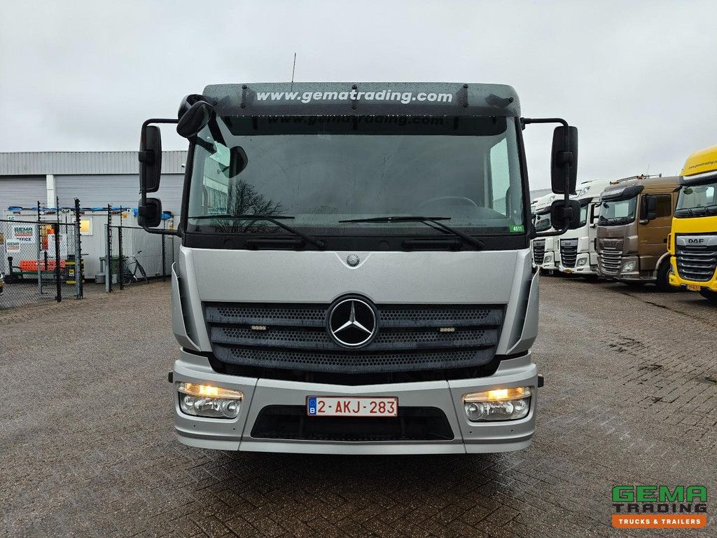 Mercedes-Benz Atego 1218 4x2 Tageskabine (3-Sitzer) Euro 6 – SVJ SP55 Doppellader mit Brill 1500 kg + Seilwinde 3500 kg – Fernbedienung – 06/2026 APK