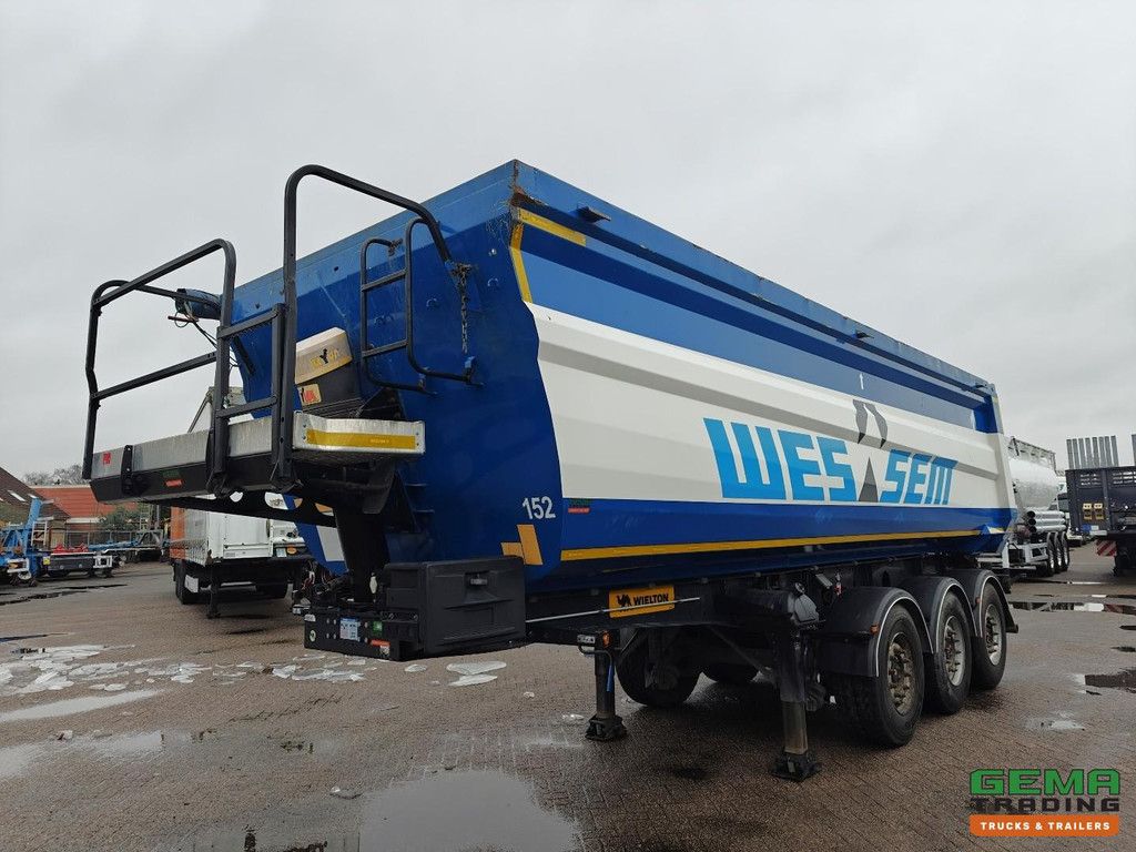 Wielton NW-3 3-Axle SAF - Tipper 32m³ - Steel/Steel - Double Lift Axle - Disc Brakes