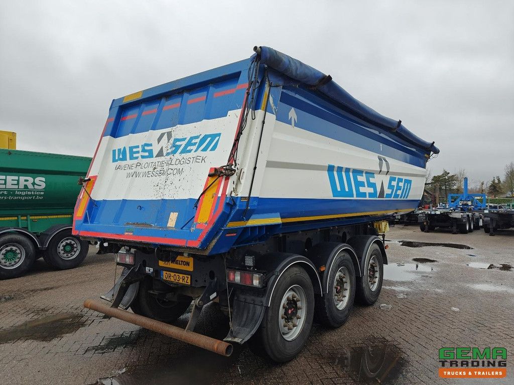 Wielton NW-3 3-Axle SAF - Tipper 32m³ - Steel/Steel - Double Lift Axle - Disc Brakes