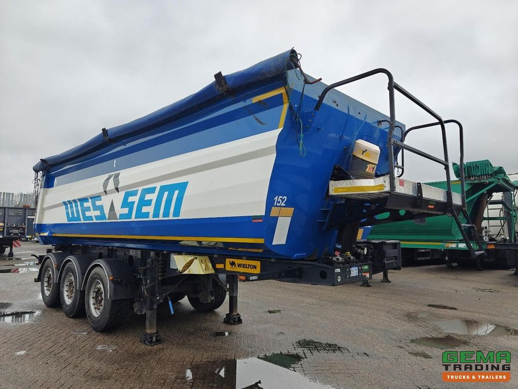 Wielton NW-3 3-Axle SAF - Tipper 32m³ - Steel/Steel - Double Lift Axle - Disc Brakes