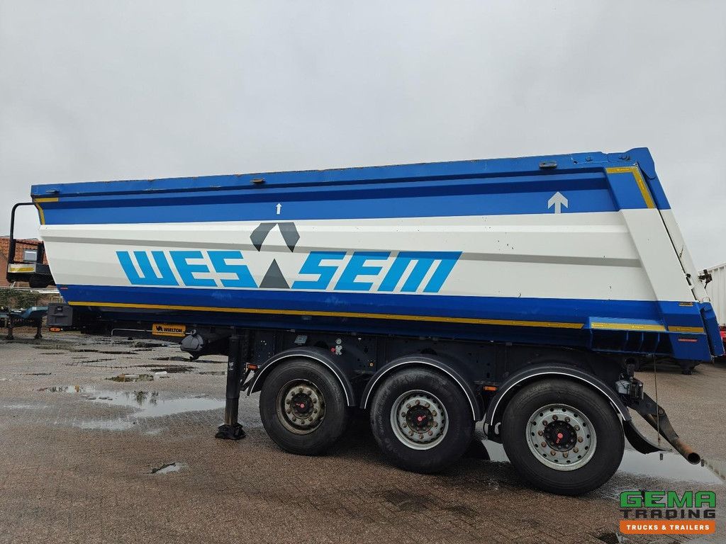 Wielton NW-3 3-Axle SAF - Tipper 32m³ - Steel/Steel - Double Lift Axle - Disc Brakes