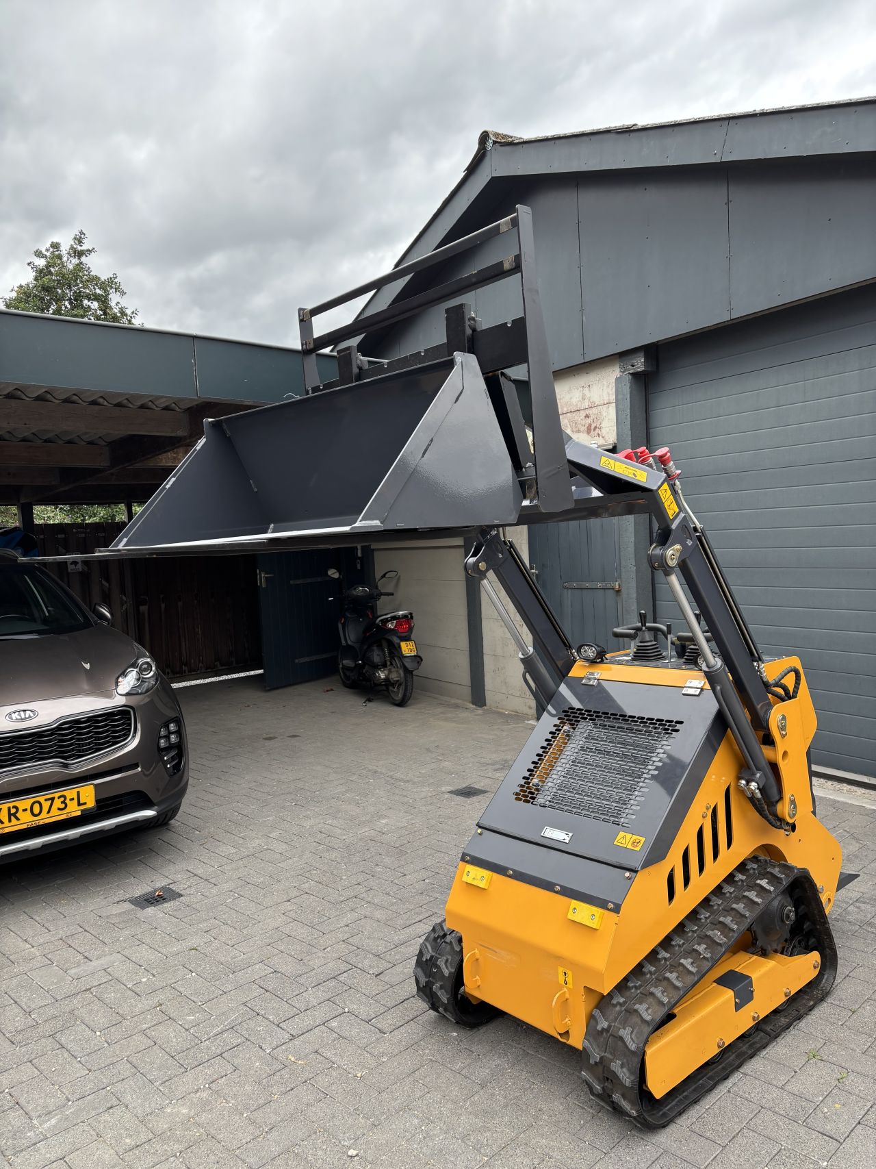 Schranklader skid steer