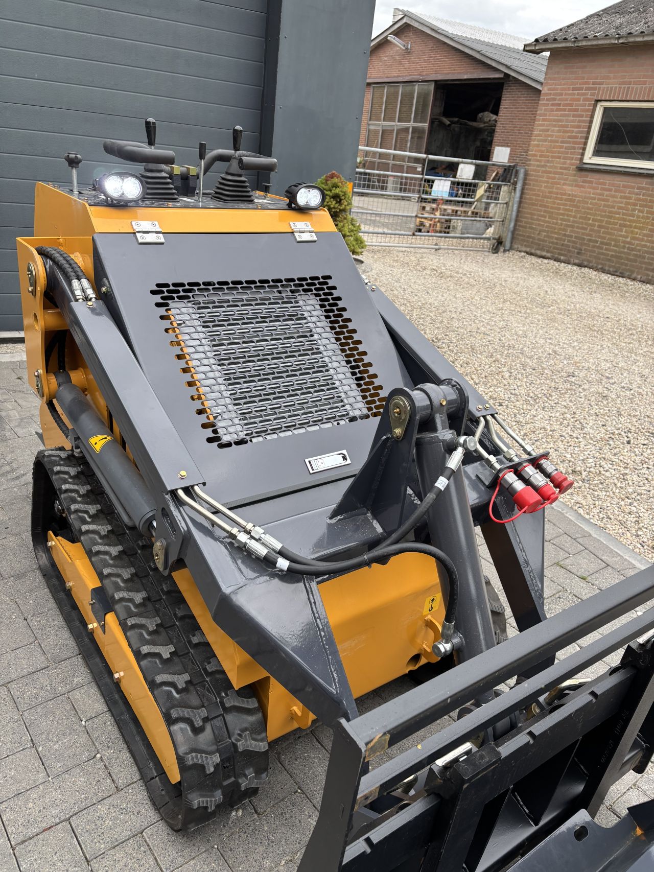 Schranklader skid steer