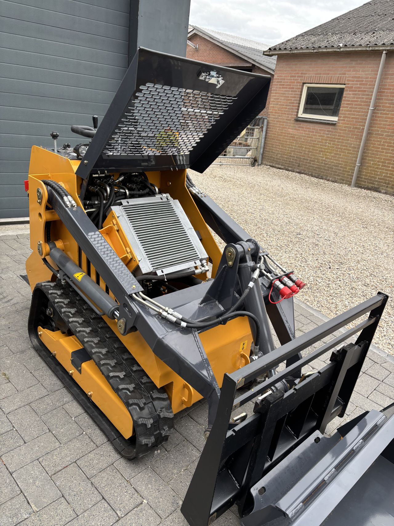 Schranklader skid steer
