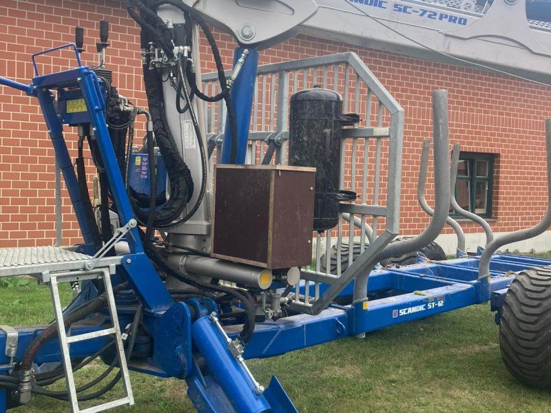 Scandic ST-12D SC-72PRO Kran Eigenölversorgung Kranseilwinde Druckluftbr