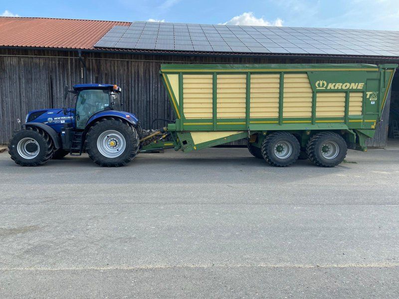 Krone TX 460 Häcksel Transportwagen Zwangslenkung Kratzboden