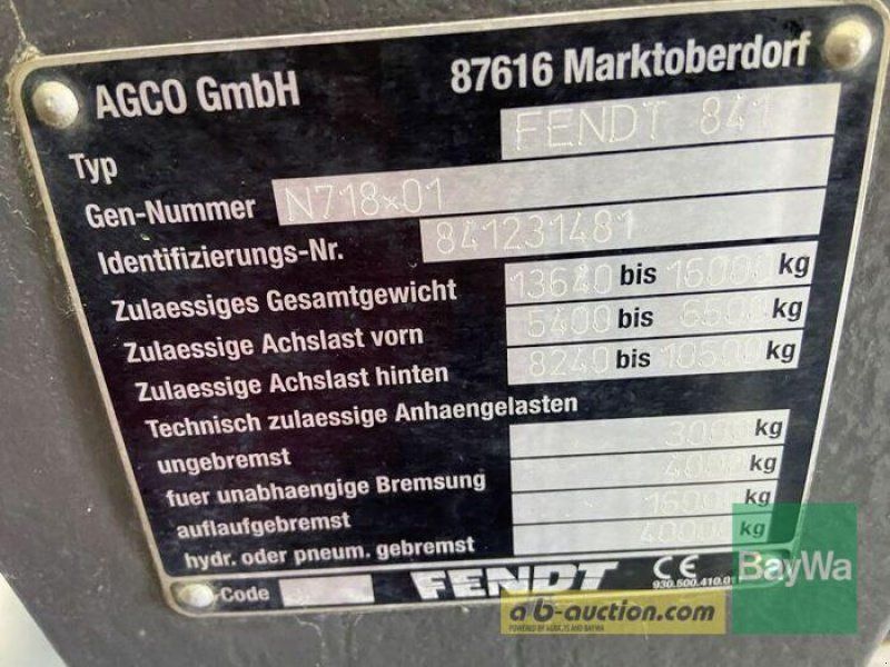 Fendt 826 VARIO S4 PROFI PLUS