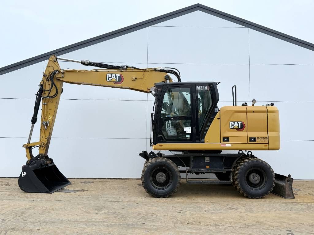 CAT M314 07A - Brand New Bucket / Triple Boom