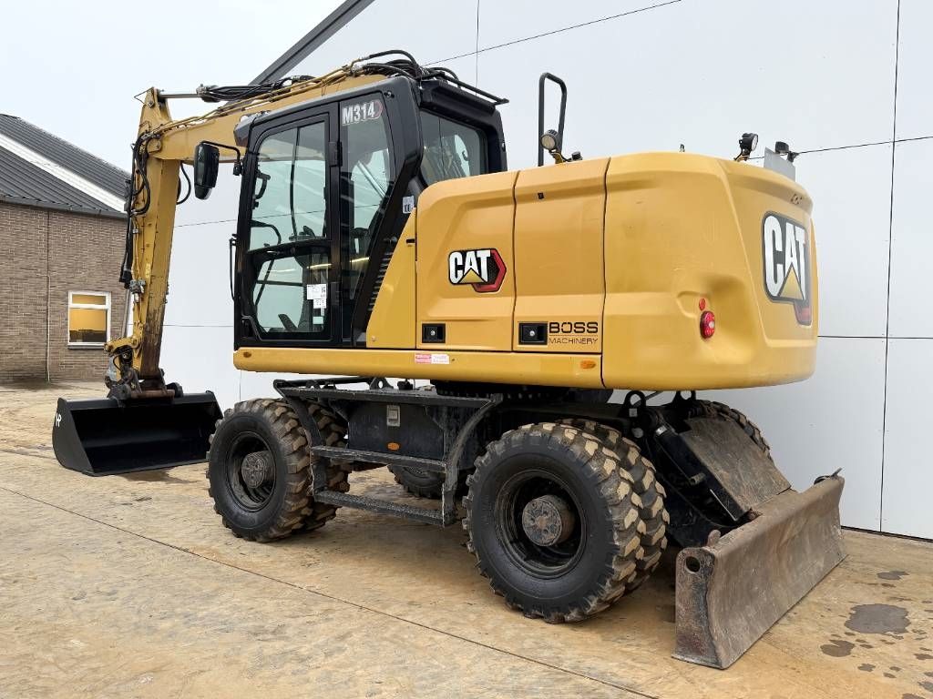CAT M314 07A - Brand New Bucket / Triple Boom