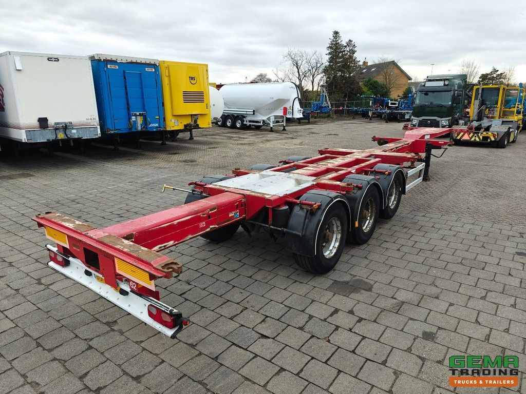 D-Tec FT-43-03V 3 Axles BPW - ADR - LiftAxle - Drum brakes - All connections