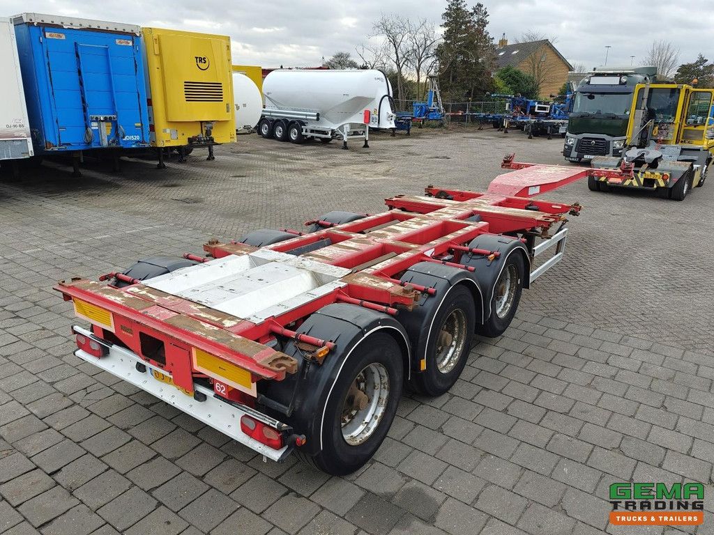 D-Tec FT-43-03V 3 Axles BPW - ADR - LiftAxle - Drum brakes - All connections