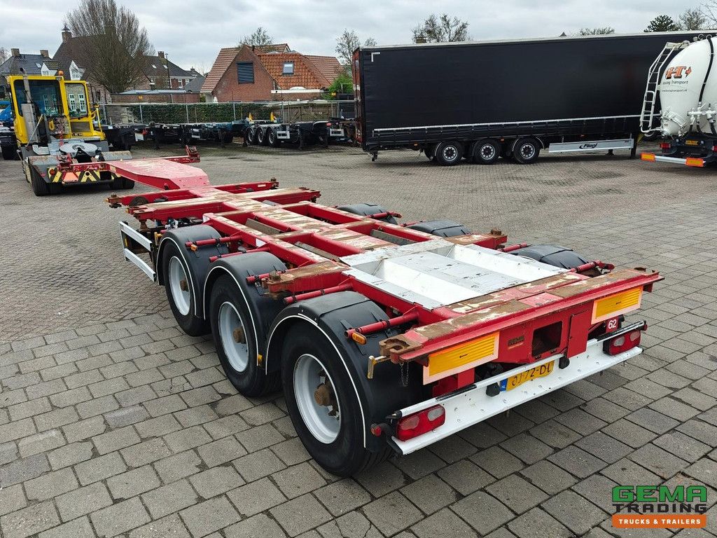 D-Tec FT-43-03V 3 Axles BPW - ADR - LiftAxle - Drum brakes - All connections