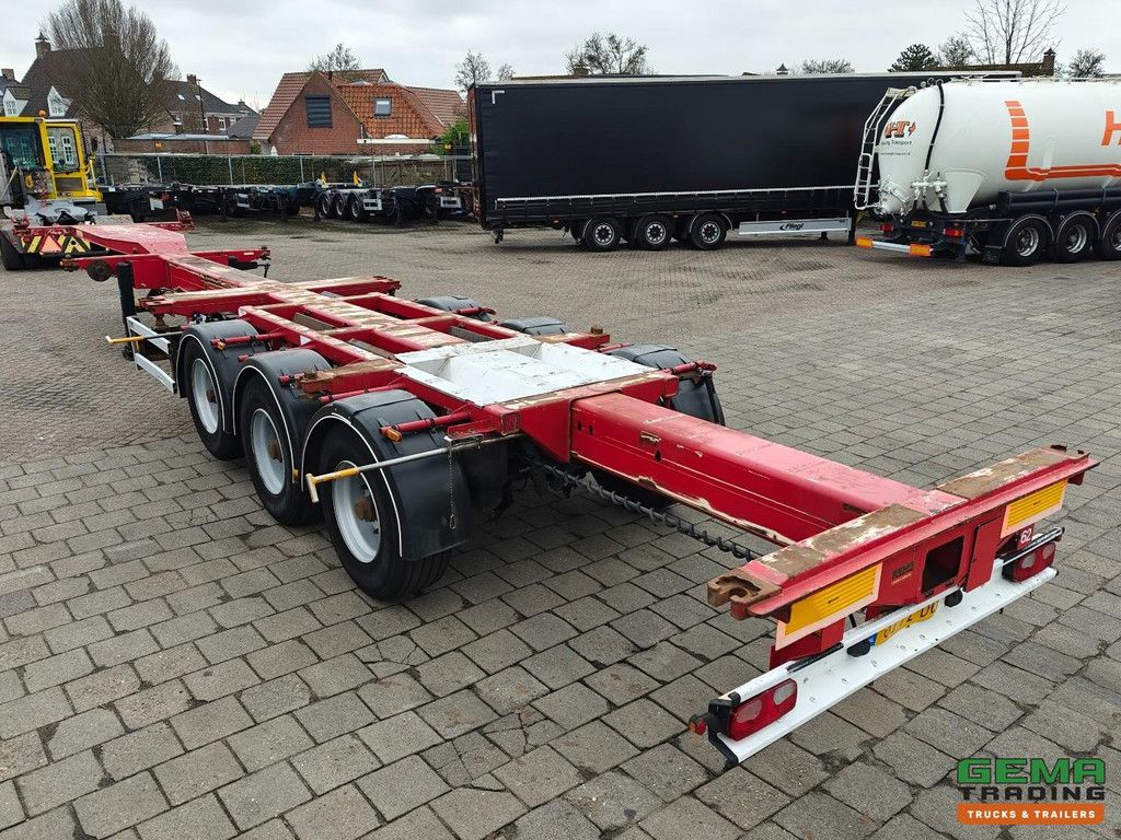 D-Tec FT-43-03V 3 Axles BPW - ADR - LiftAxle - Drum brakes - All connections
