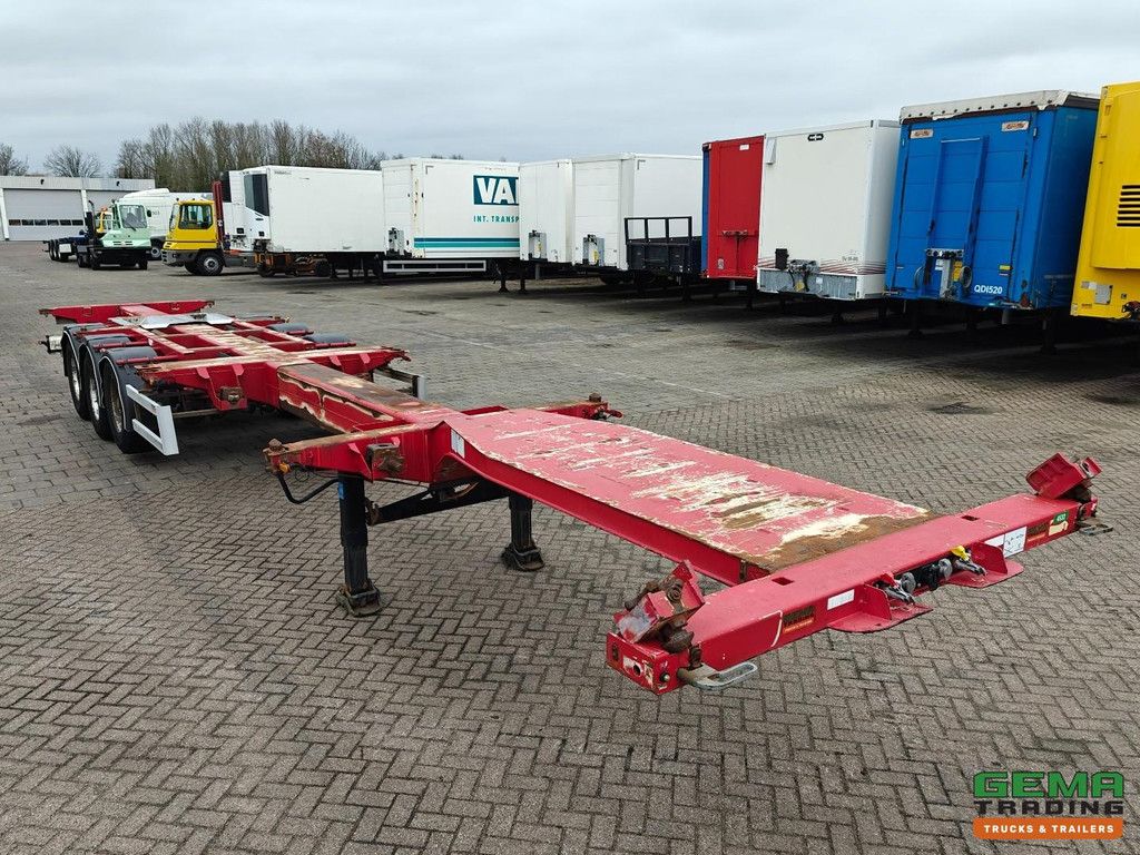 D-Tec FT-43-03V 3 Axles BPW - ADR - LiftAxle - Drum brakes - All connections