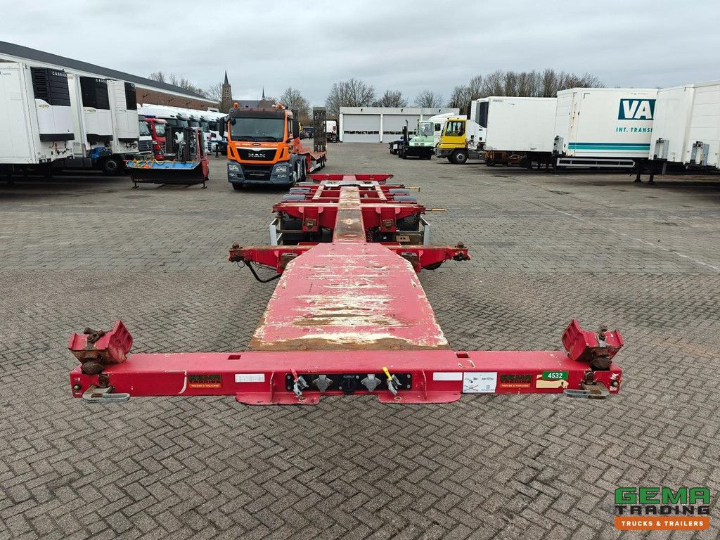 D-Tec FT-43-03V 3 Axles BPW - ADR - LiftAxle - Drum brakes - All connections