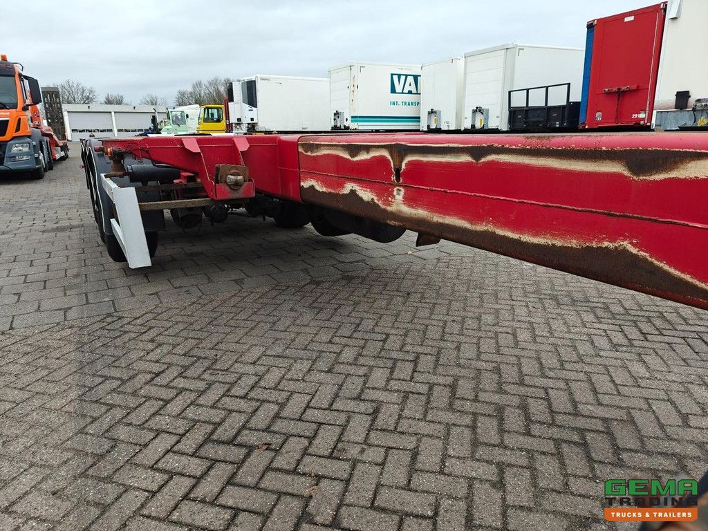 D-Tec FT-43-03V 3 Axles BPW - ADR - LiftAxle - Drum brakes - All connections