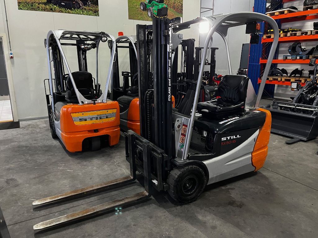 STILL RX50-15 Elektrische heftruck, accu bj. 2020, TRIPLO/SIDES