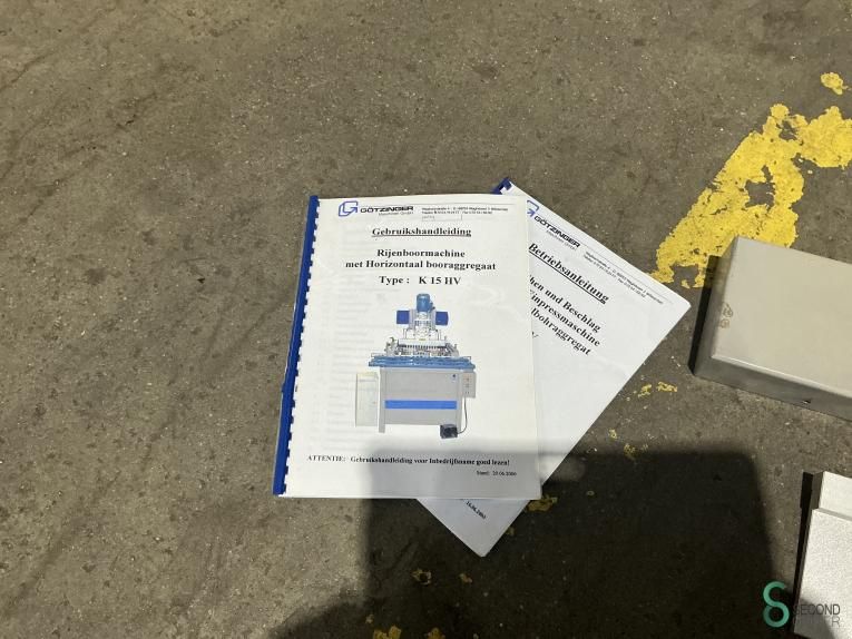 Dowel drilling machines/row drilling machines Götzinger K 15 2007