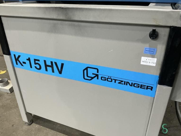 Dowel drilling machines/row drilling machines Götzinger K 15 2007