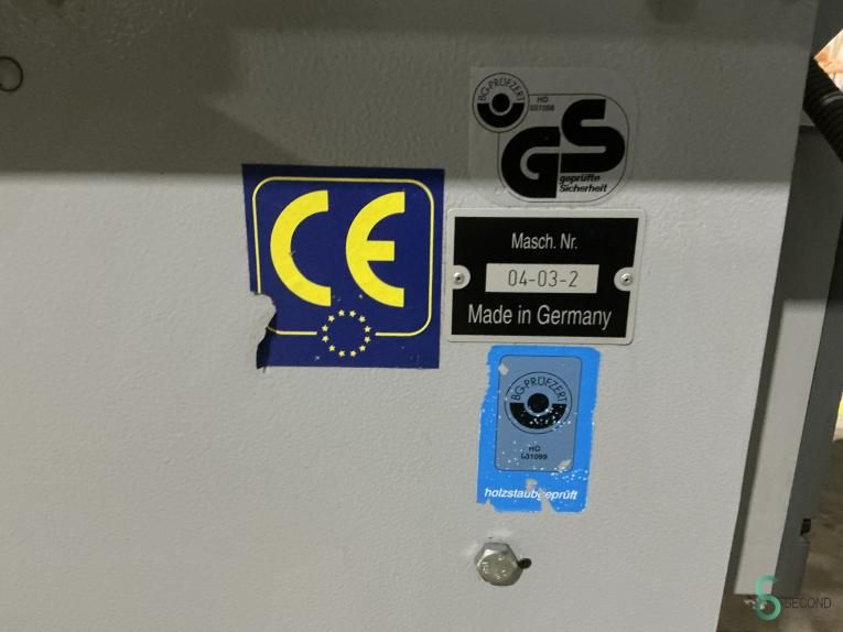 Sliding table saws Altendorf 2004