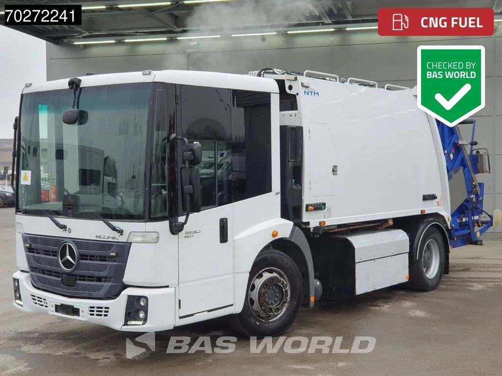 Mercedes Econic 1830 4X2 13m3 NTM KGLS-HL Big-Axle CNG! engine Euro 6
