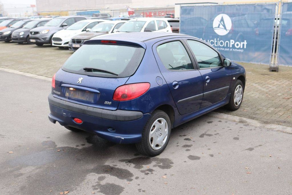 Personenauto Peugeot 206 Benzine 110pk 2007 (Marge)