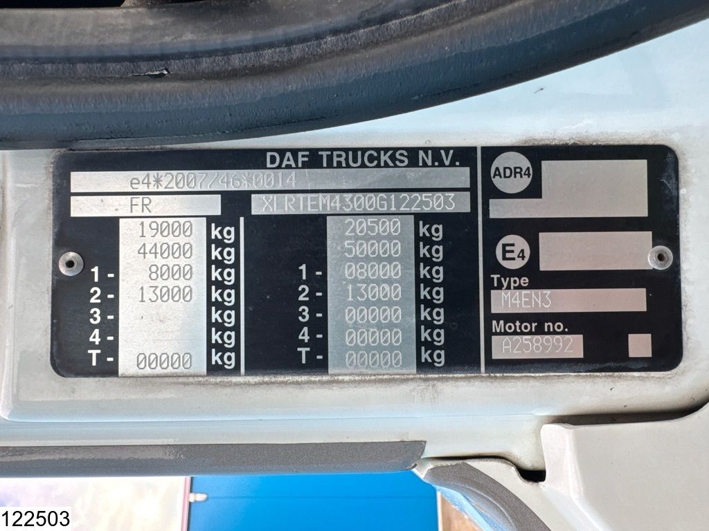 DAF CF 460 EURO 6, Standairco, ACC