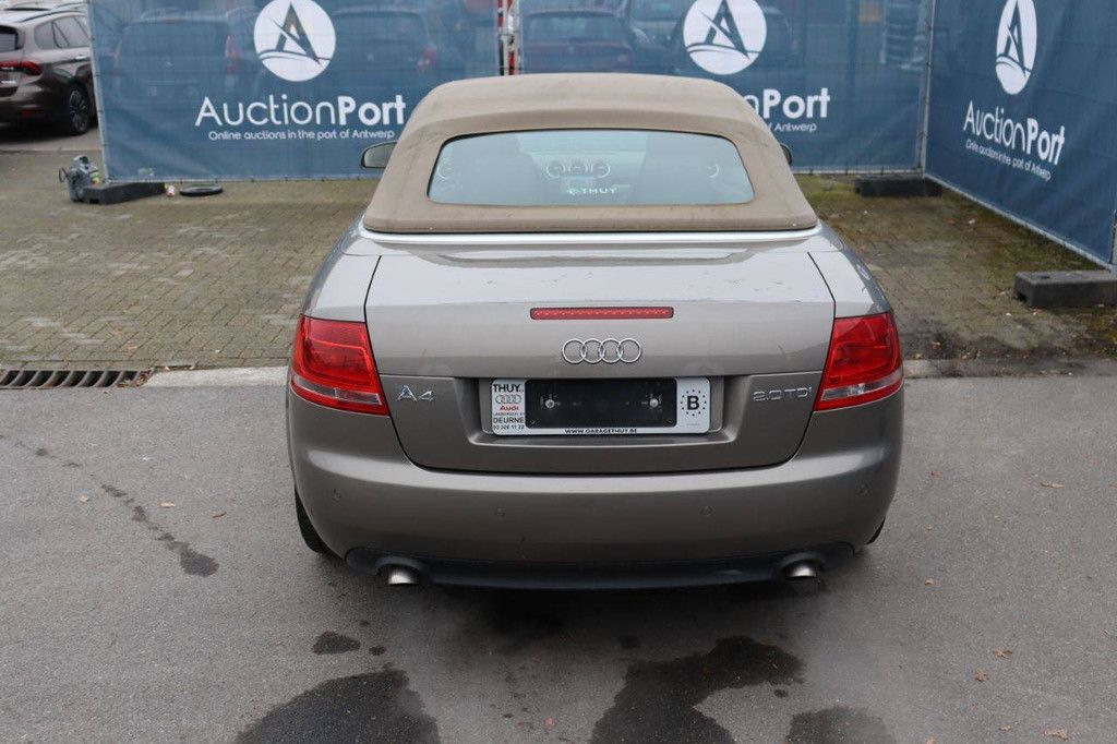 Cabrio Audi A4 Diesel 136pk 2008 (Marge)