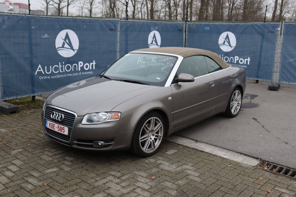 Cabrio Audi A4 Diesel 136pk 2008 (Marge)