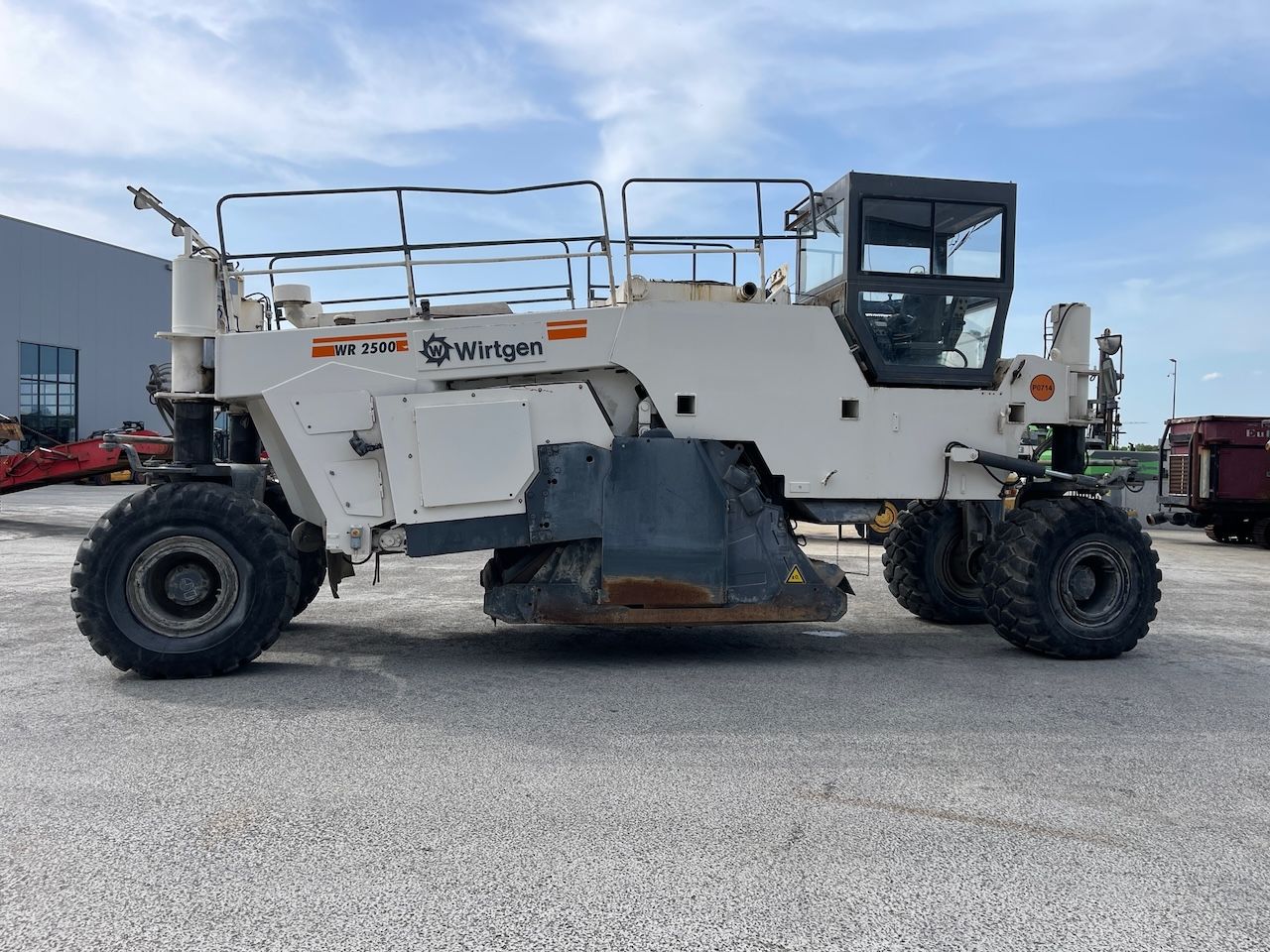 Wirtgen WR2500 S stabilisator