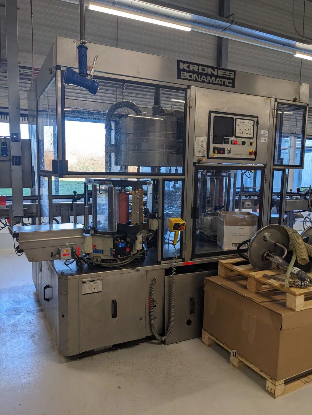 Krones Natlijm etiketeer machine, Bonamatic 090857