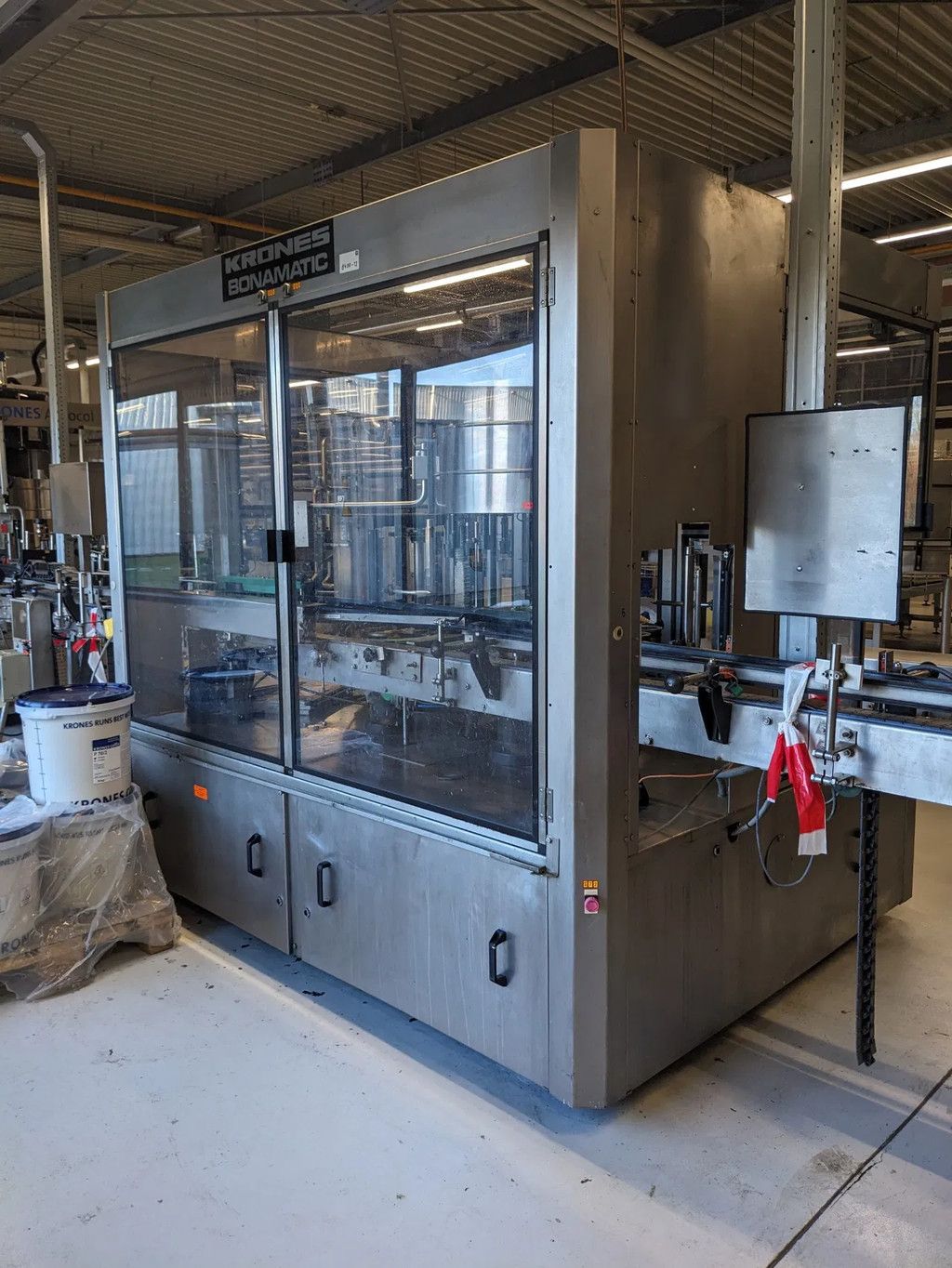 Krones Natlijm etiketeer machine, Bonamatic 090857