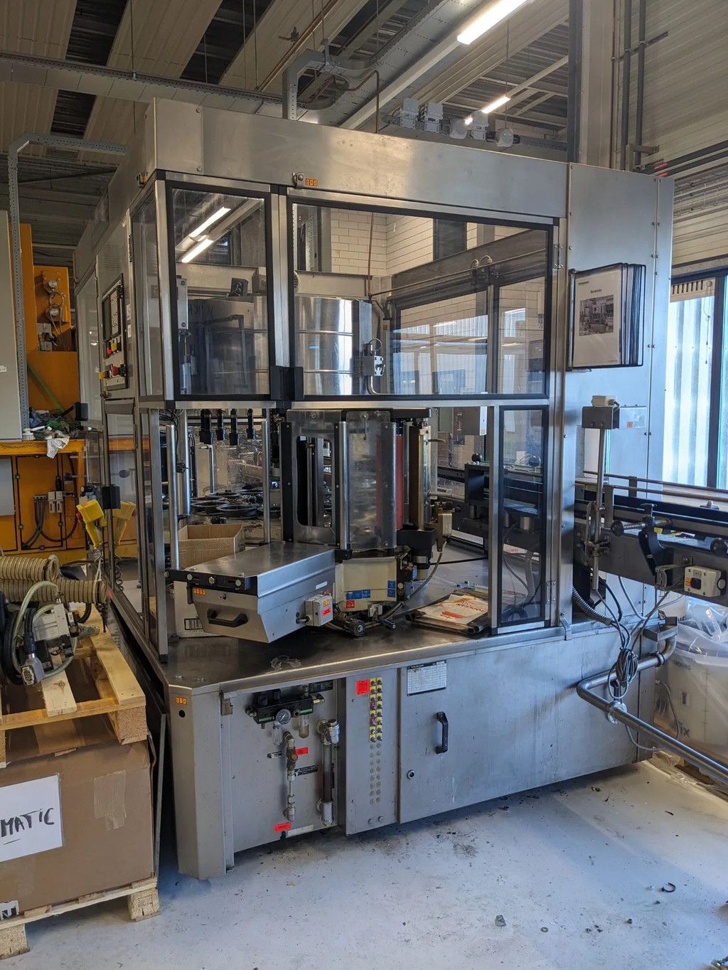 Krones Natlijm etiketeer machine, Bonamatic 090857