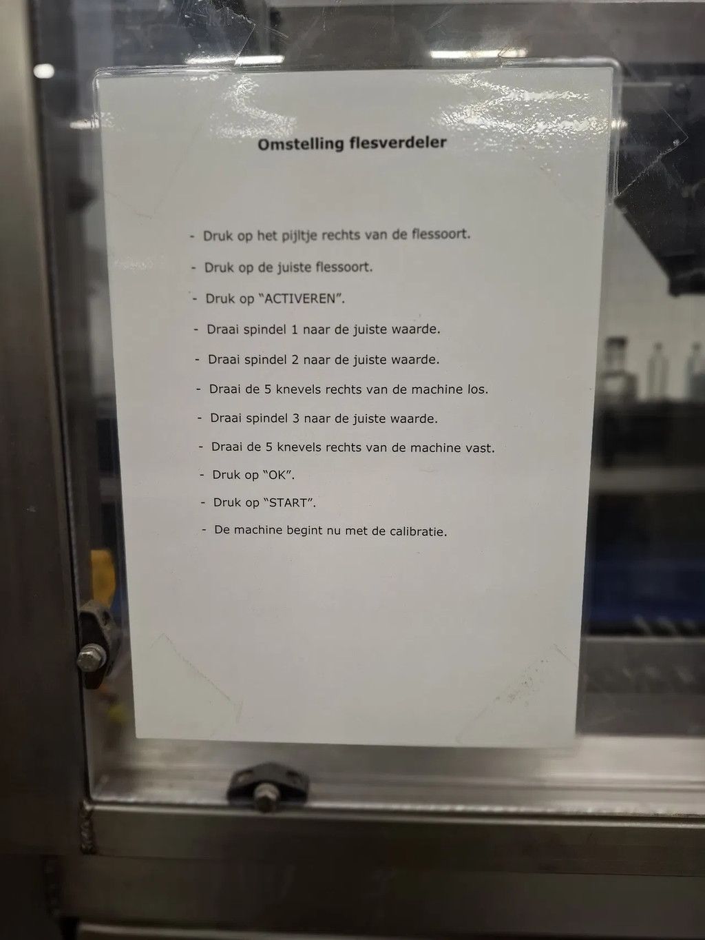 Polyketting Flesverdeler