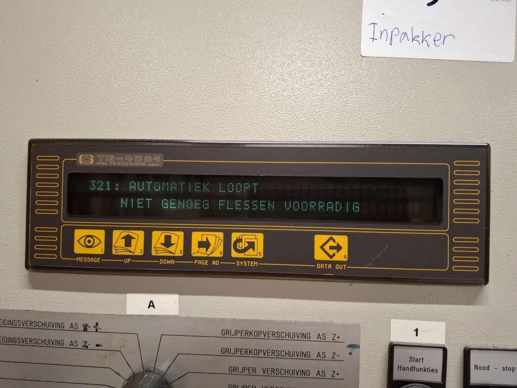 Certus / Steinle Dozenvuller met buffertafel, 1106 1G