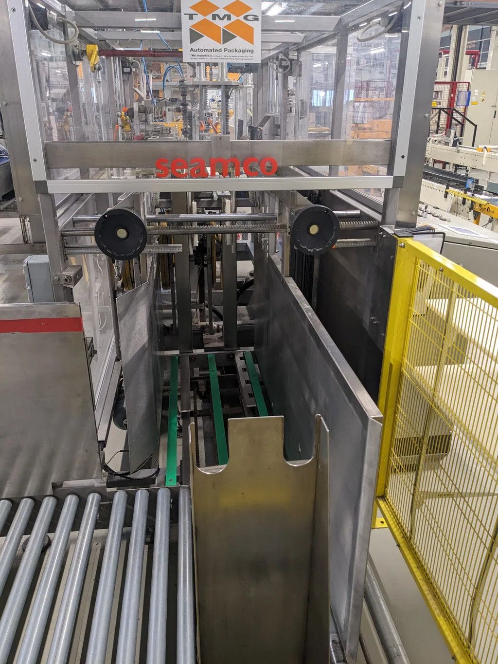 Seamco TMG Dozen opzet/vouwmachine, Orion