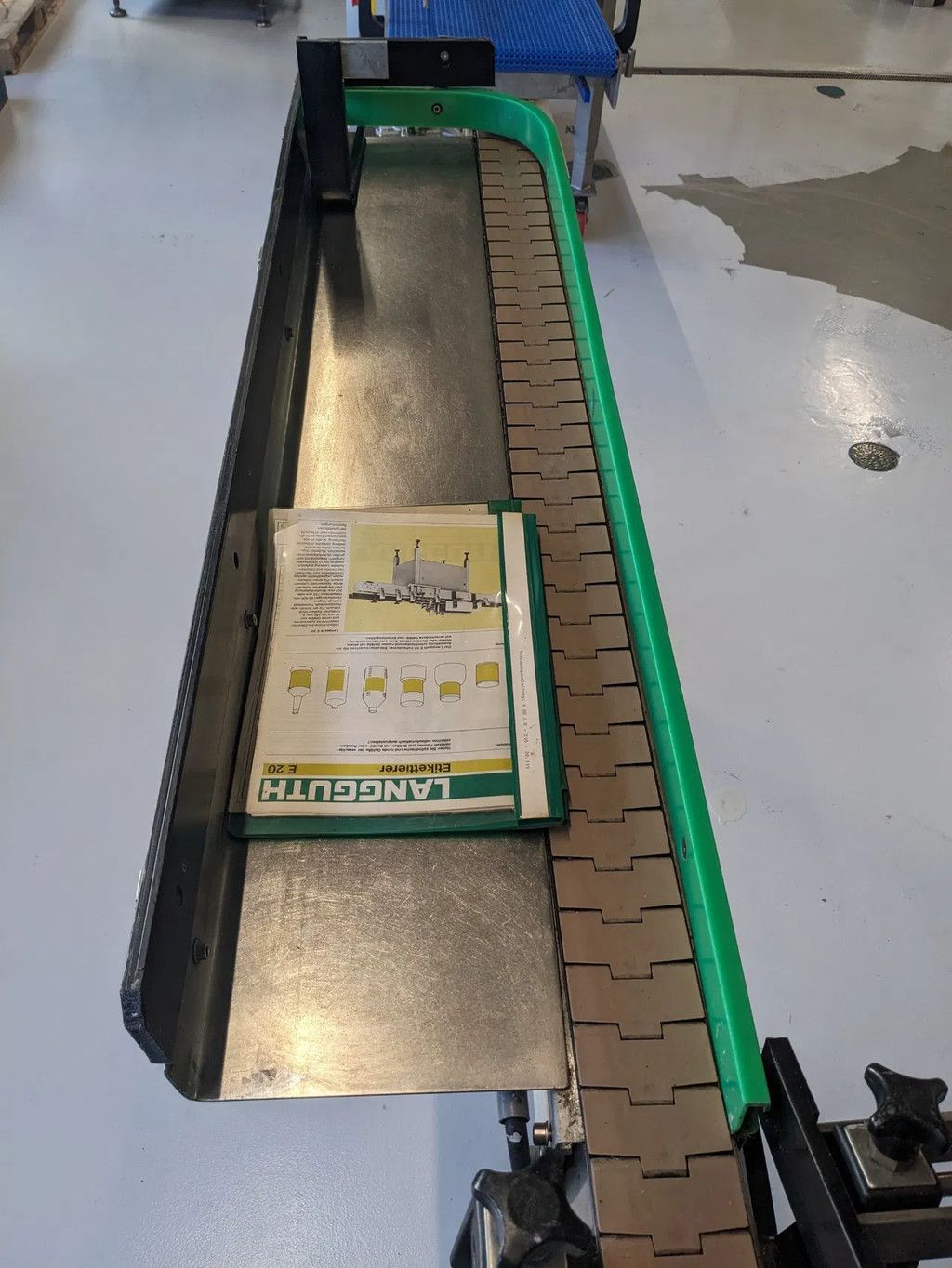 Langguth Natlijm etiketeer machine, E20