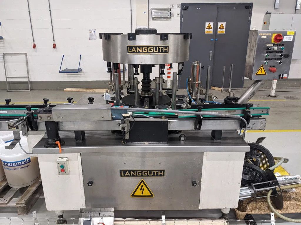 Langguth Natlijm etiketeer machine, E55 - 3/10