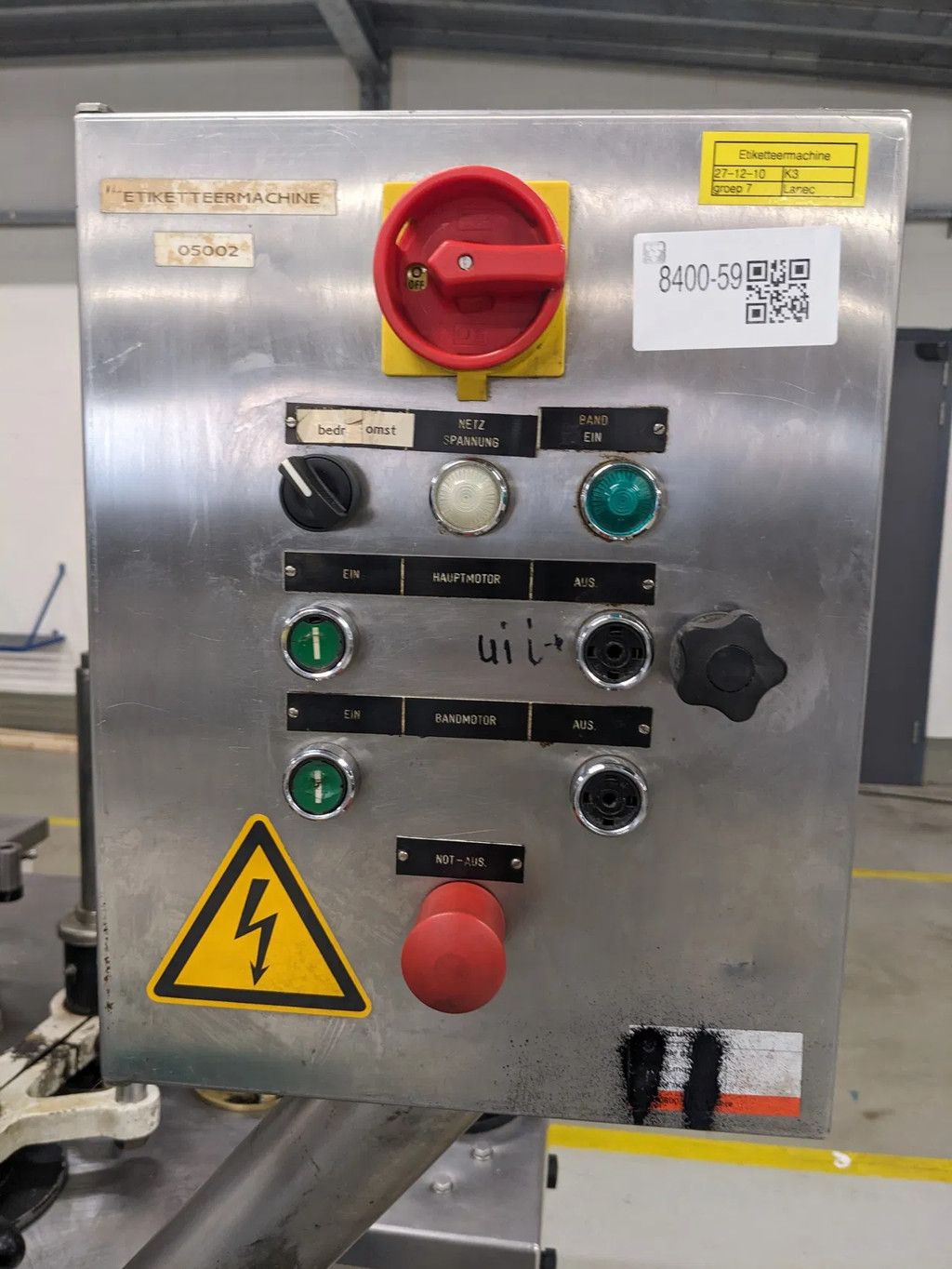 Langguth Natlijm etiketeer machine, E55 - 3/10