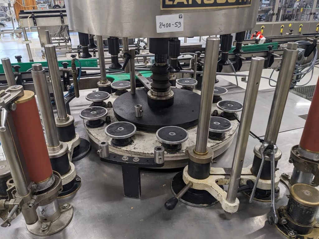 Langguth Natlijm etiketeer machine, E55 - 3/10