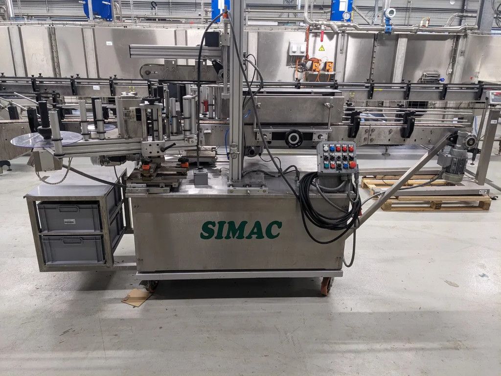 Simac Zelfklevende etiketeer machine, Kelly