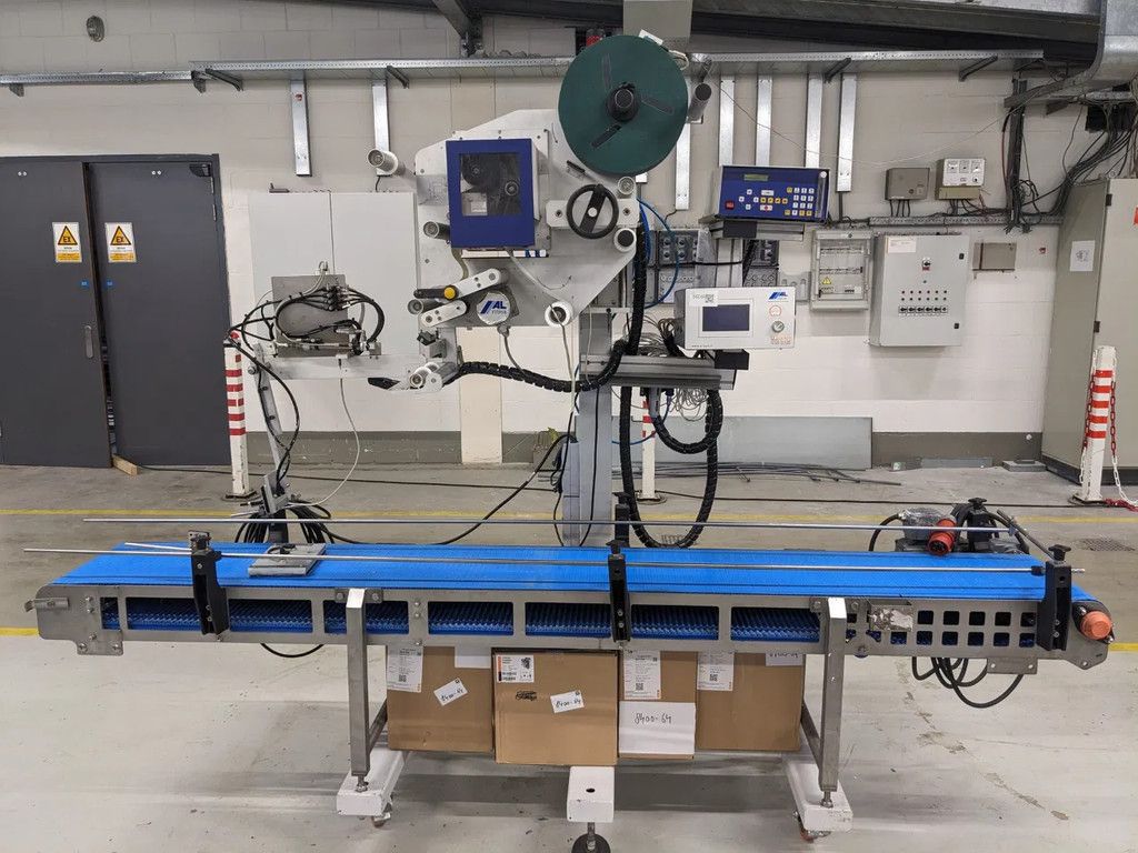 Altech Zelfklevende etiketeer machine, Alritma