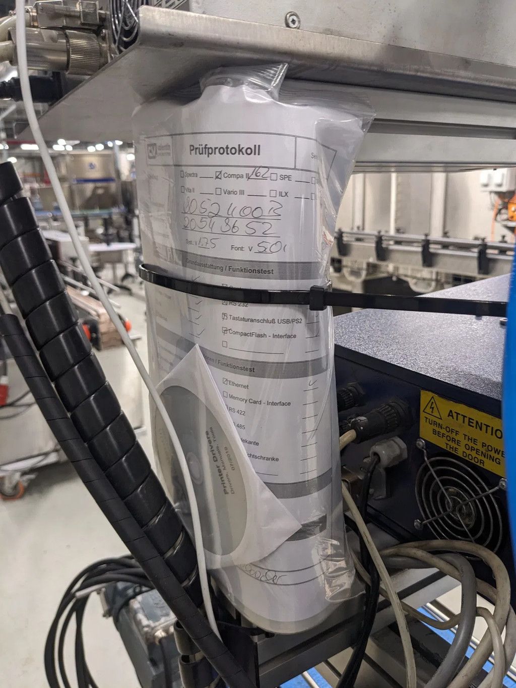 Altech Zelfklevende etiketeer machine, Alritma